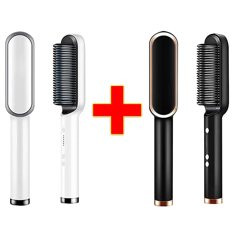 Escova Alisadora de Cabelos Bivolt 5 em 1 MultiGlam