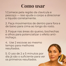 DrenaFace – Escova de Drenagem Linfática Facial