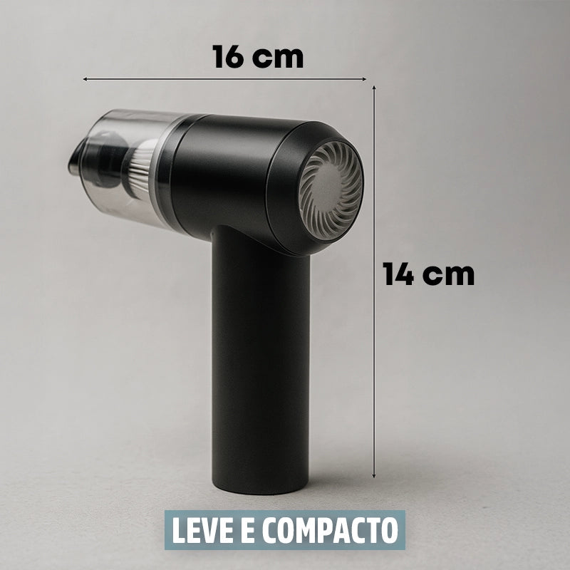 Mini Aspirador de Pó Portátil Recarregável PureVac