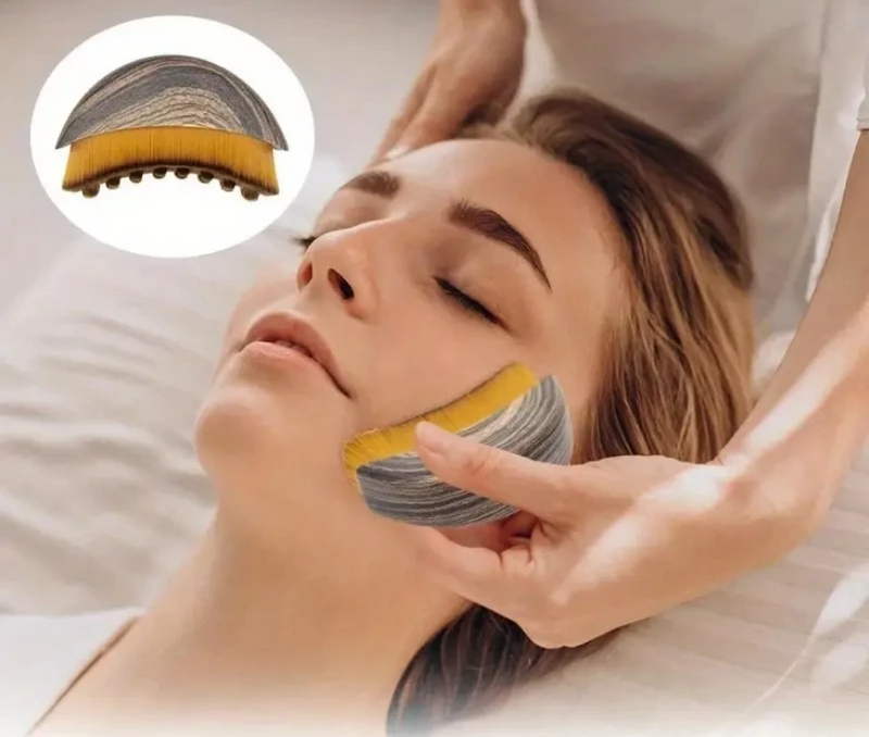 DrenaFace – Escova de Drenagem Linfática Facial