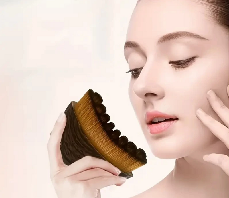 DrenaFace – Escova de Drenagem Linfática Facial