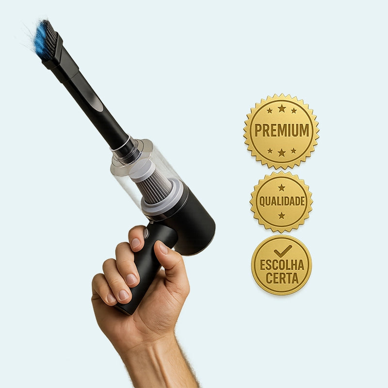 Mini Aspirador de Pó Portátil Recarregável PureVac